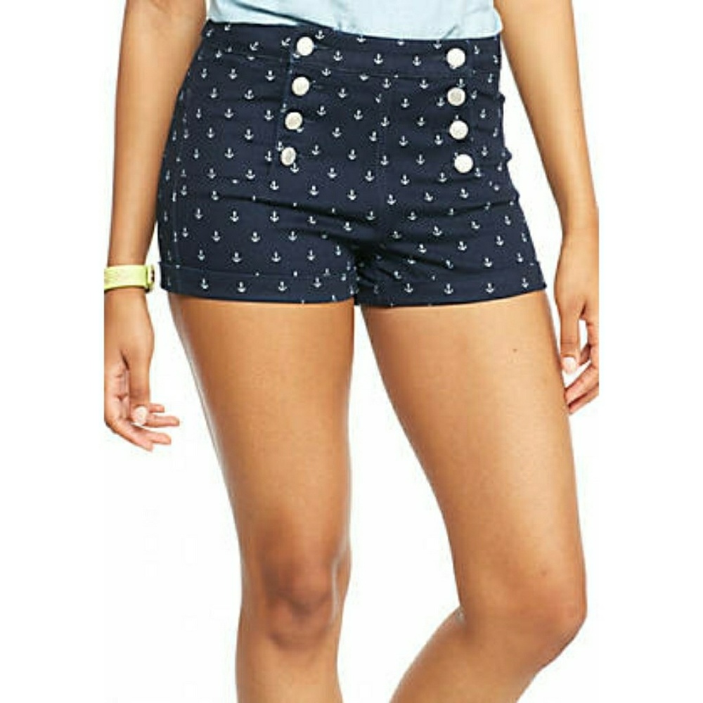 Almost Famous High Waist Sailor Shorts